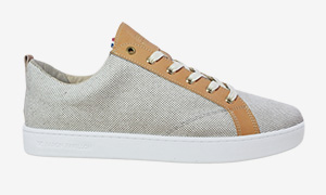 Sneaker Baron Papillon Basse toile champagne