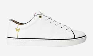 Sneaker Baron Papillon piping noir