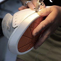 Sneaker Baron Papillon Basse Piping or