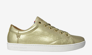 Sneaker Baron Papillon Basse champagne doré