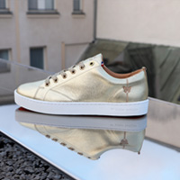Sneaker Baron Papillon Basse champagne doré