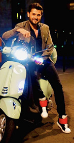 Sneaker Baron Papillon Basse champagne doré