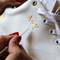 Personnalisation sur mesure des vos Sneaker Baron Papillon