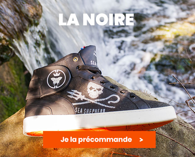 Sneaker Baron Papillon Vaquita Noir