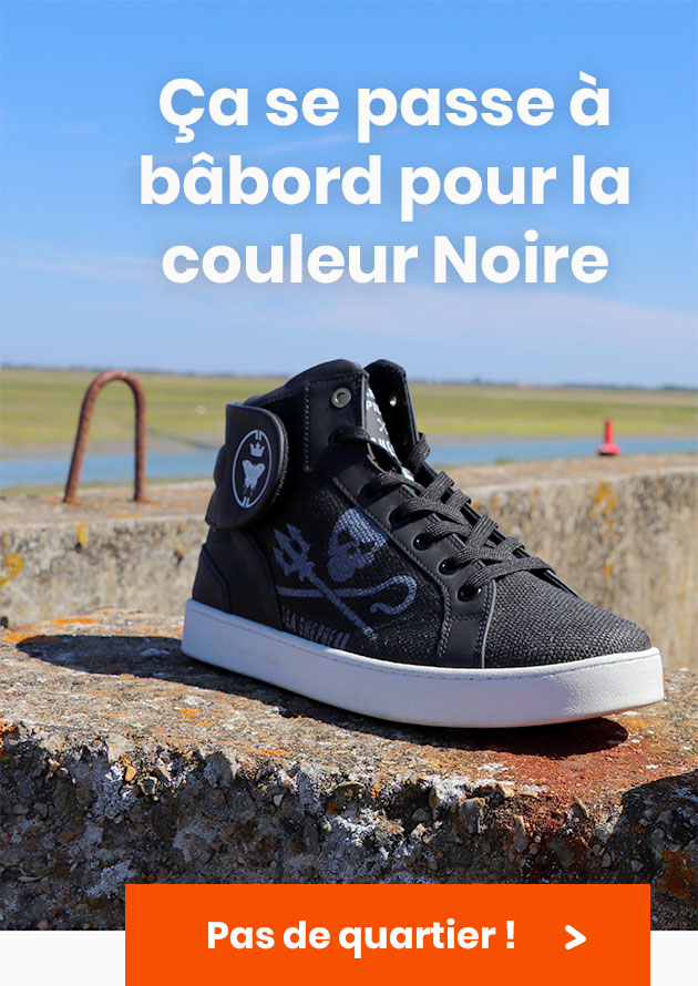 Sneaker Baron Papillon Vaquita Sea Shepherd Noire