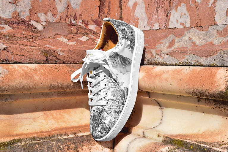 Sneaker Baron Papillon Basse Marie-Antoinette Noire