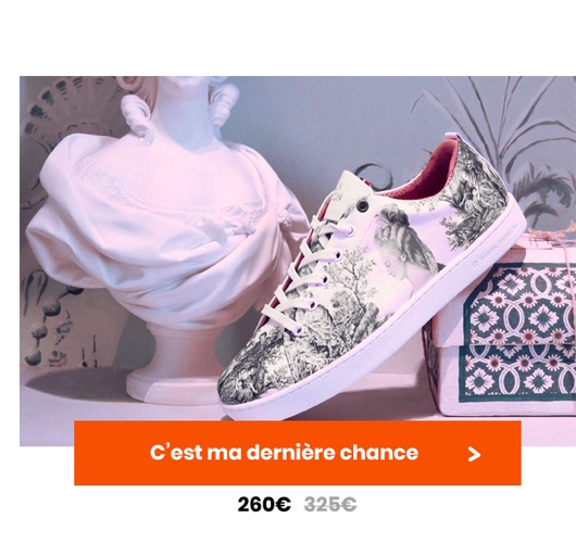 Sneaker Baron Papillon Basse Marie-Antoinette Noire