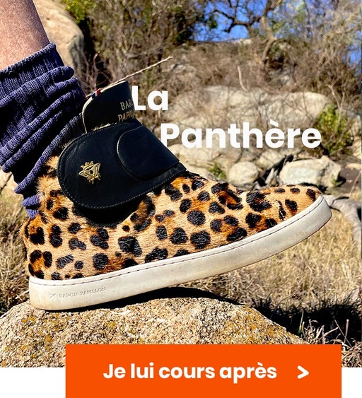 Sneaker Baron Papillon Mid Scratch Panthère