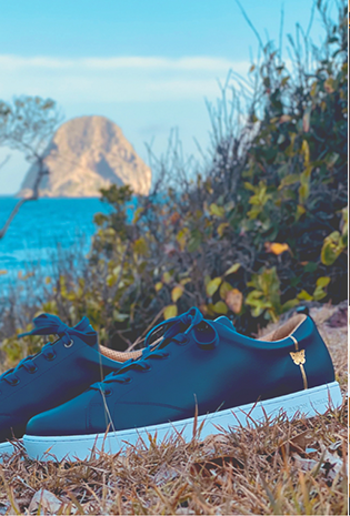 Sneaker Baron Papillon Basse Navy