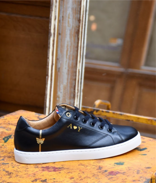 Sneaker Baron Papillon Basse Noire