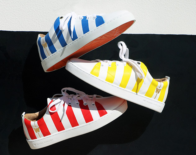 Sneaker Baron Papillon la rayure 
